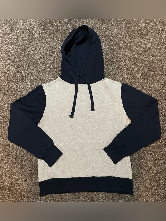 Bluenotes Other - Bluenotes Navy & Light Gray Colorblock Pullover Hoodie